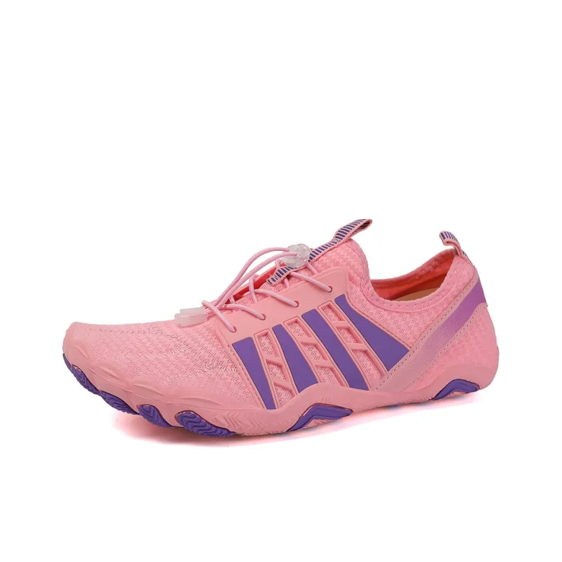 GESENLANG Slip Resistant, Abrasion Resistant, Lightweight River Trekking Shoes Women's Pink-1