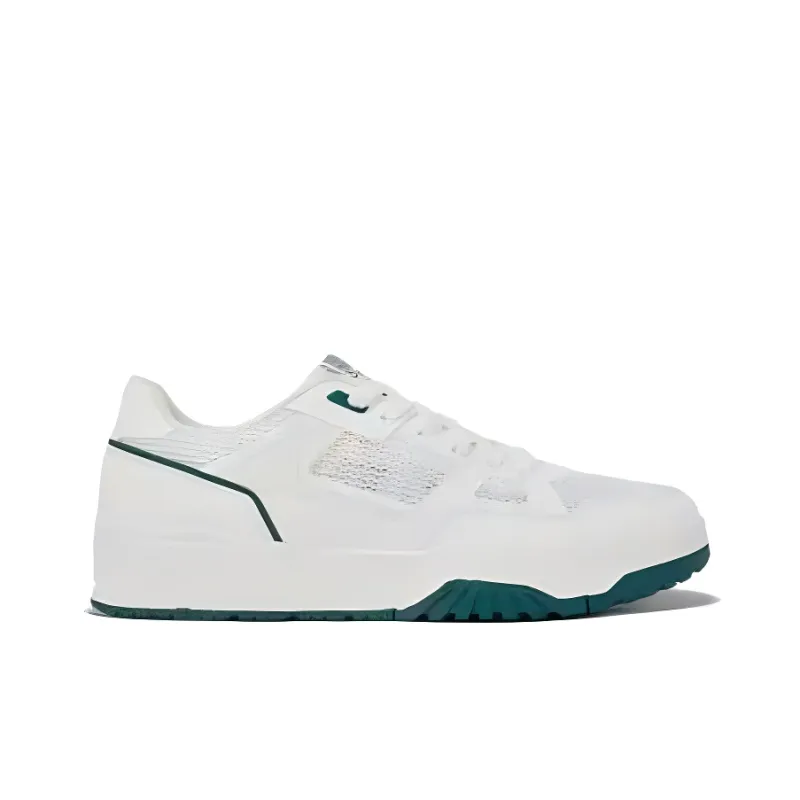 361° CLOUDSTEP 2 Anti Slip Wear Resistant Low Top Skateboard Shoes Men's White-1