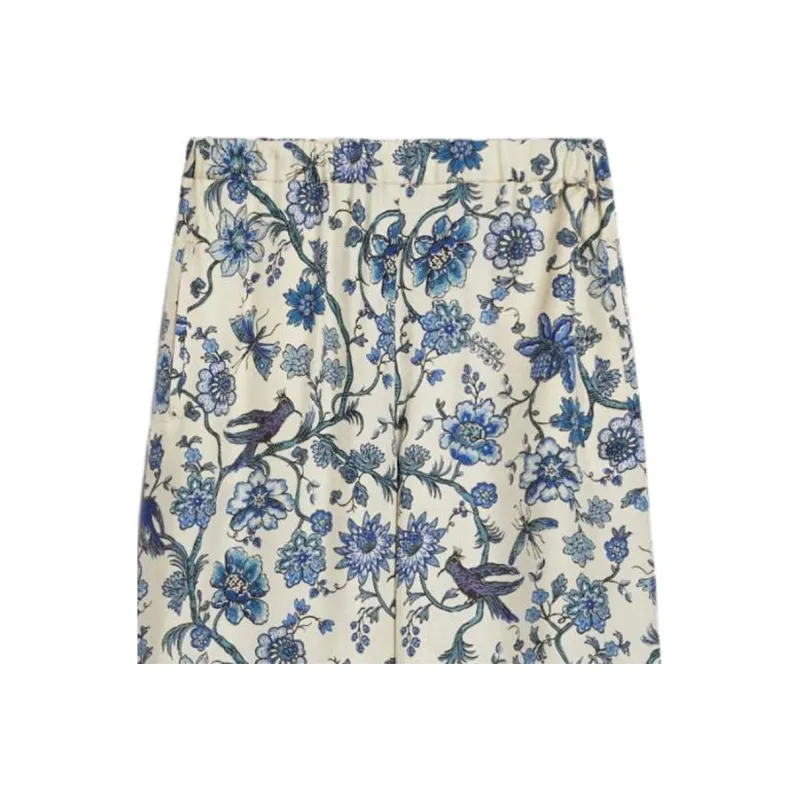 WEEKEND MaxMara Casual Pants Women's Light Blue-4