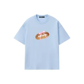 YK&YB T Shirts Unisex Sky Blue