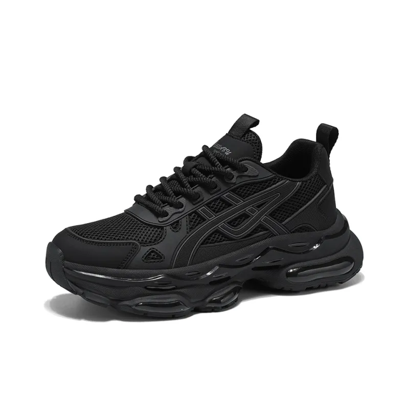 AMICNIEGD Breathable Cushioning Low Top Chunky Sneakers Men's-2