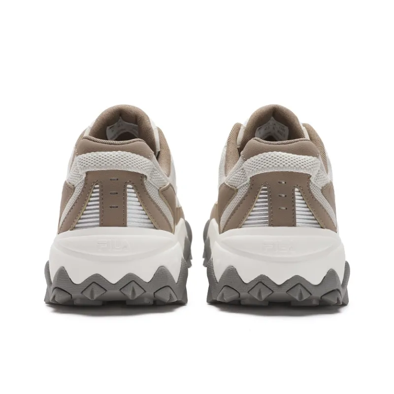 FILA OAKMONT 2S Ouke Starry 2S Low Top Chunky Sneakers Men's White Brown-3