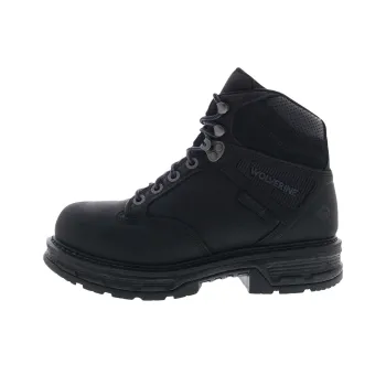 WOLVERINE Abrasion Resistant Slip Resistant Short Outdoor Boots Women's Black