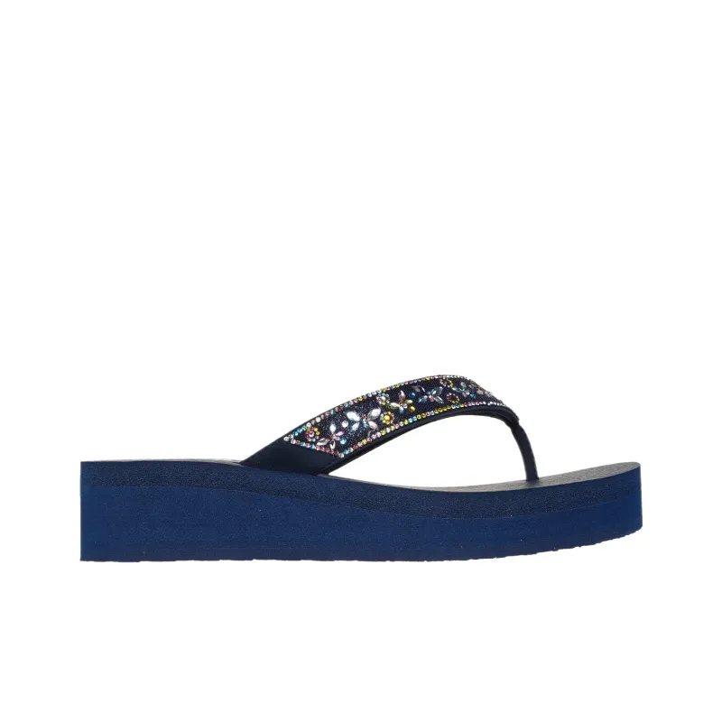 Skechers Vinyasa Flip Flops Women's Dark Blue-1