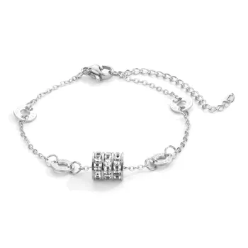 CLARKIA FLOWER Titanium Steel Bracelets Women's