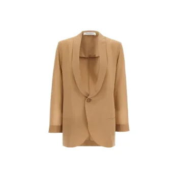 PHILOSOPHY DI LORENZO SERAFINI Business Suit Coat Women's Beige
