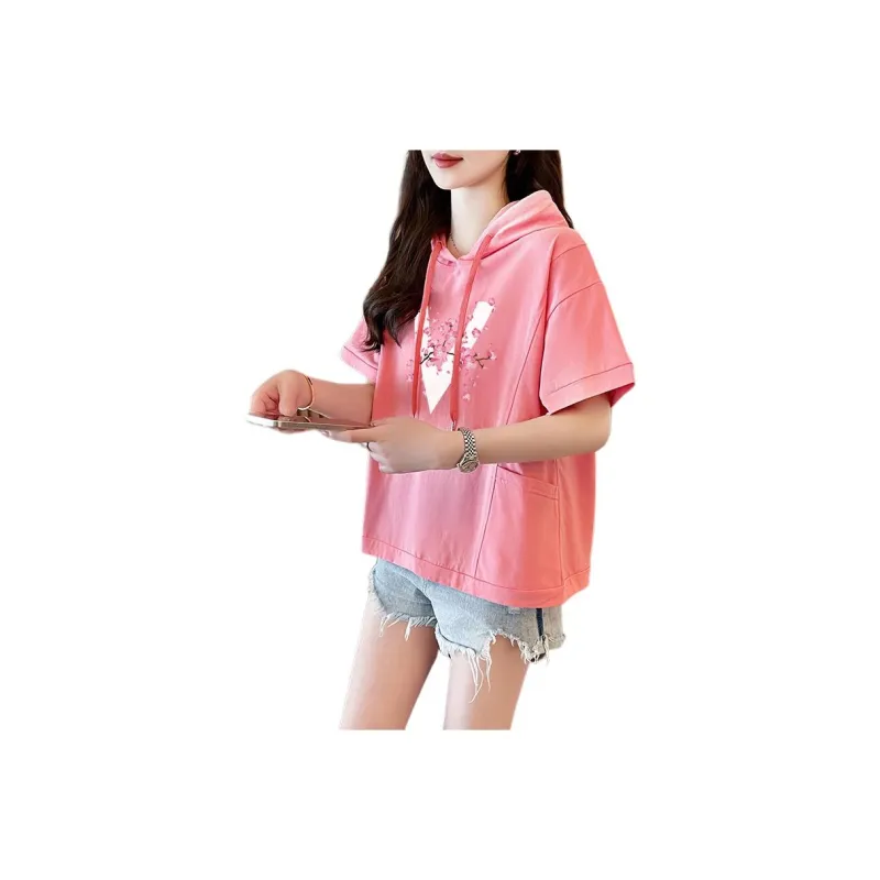 GOSO Drop Shoulder Sleeve T Shirt Women's-13