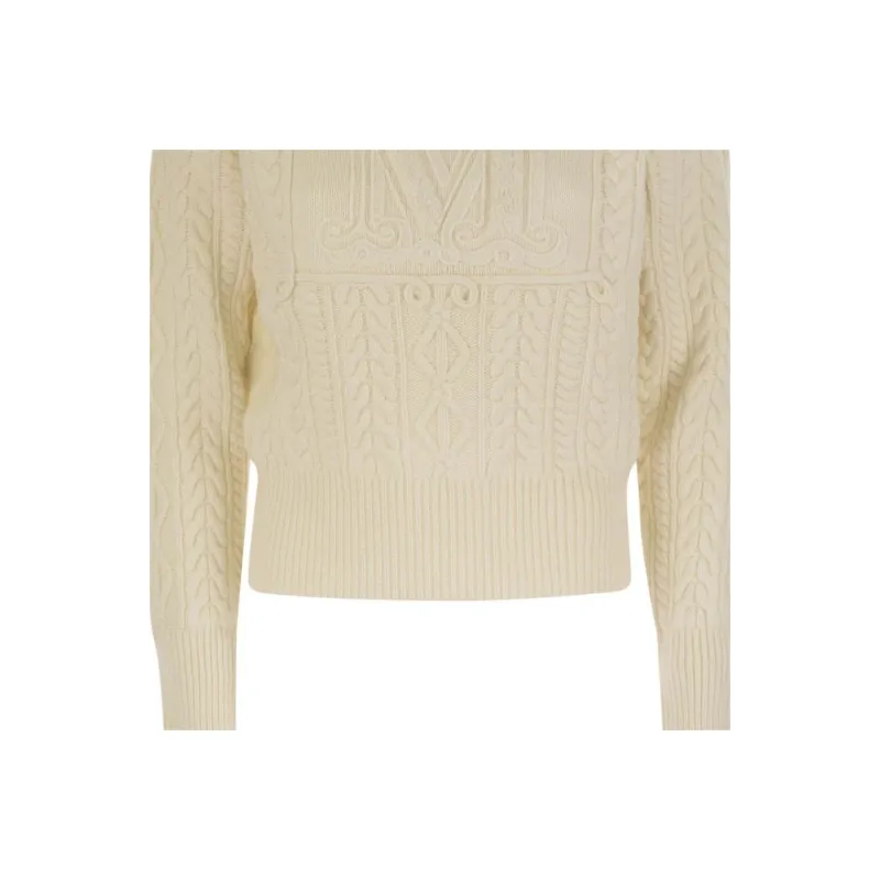 MaxMara Miranda Crewneck Knitted Jumper-4