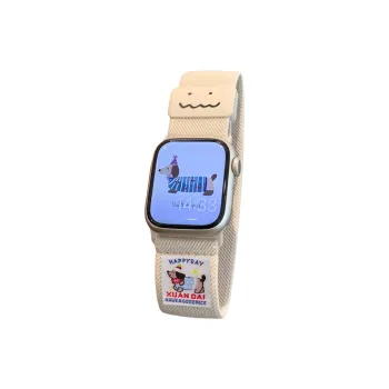 KVZUVUU Apple Compatibility Watch Band Nylon Material