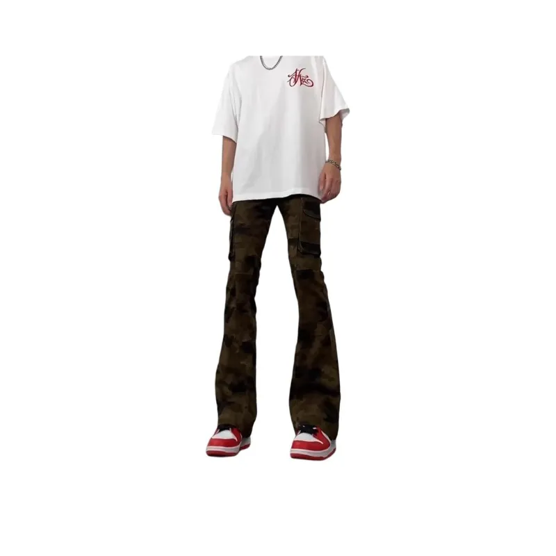KVIV Jeans Men Camouflage -0