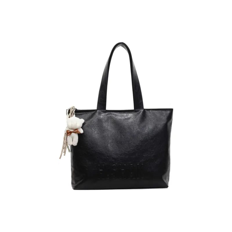 Meow In The Grass PU Tote Bag, Shoulder Bag Women's-0