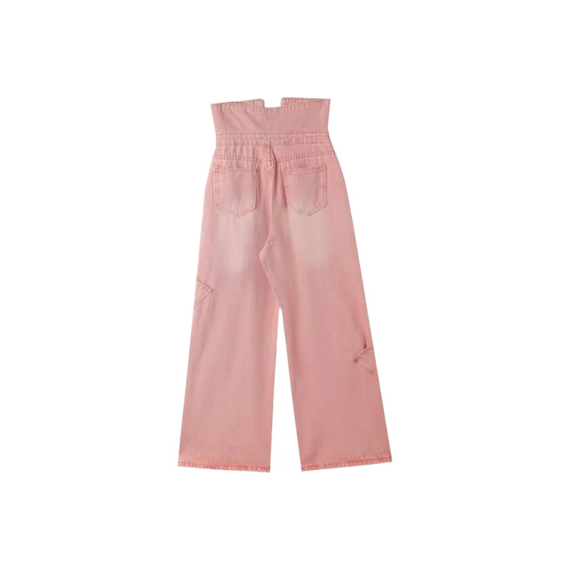 TELENT Jeans Women's Pink-1