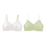 2 Pack (Milk White+Aqua Green)