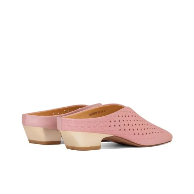 JESSICA SOPHIA Rubber Sole Cut Out Abrasion Resistant Slip Resistant Closed Toe Slippers Women's-7