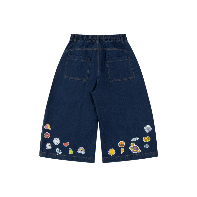 YINLEI Denim Shorts Unisex-1