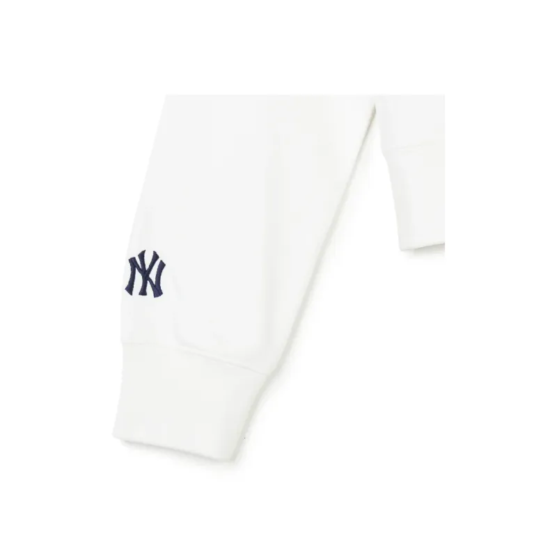 MLB Cropped Coats Women's White-4