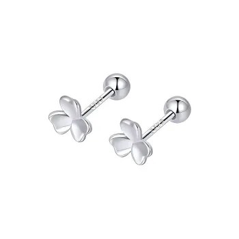 Daisy Dream 999 Fine Silver Stud Earrings Women's