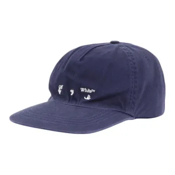 OFF WHITE Baseball Caps Unisex Blue