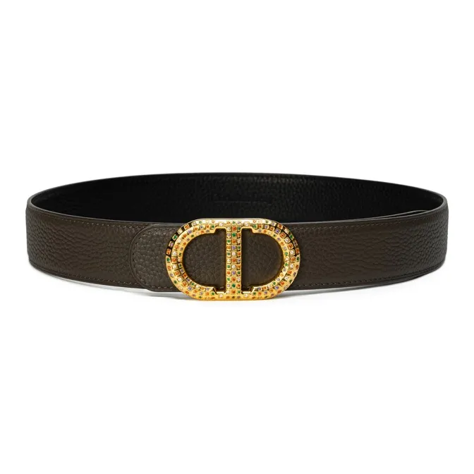 Chrisdien Deny Cow Leather Belts Men's 3.8CM-20