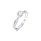 Single Ring for Women's[999 Fine Silver]