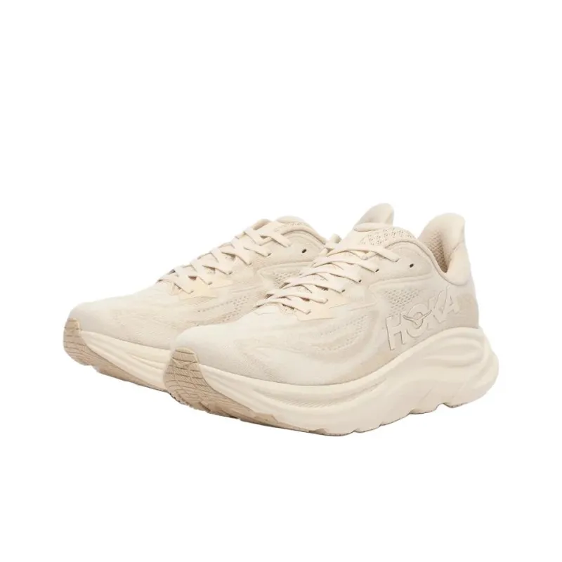 HOKA ONE ONE Clifton 10 Oatmeal Oat Milk-1
