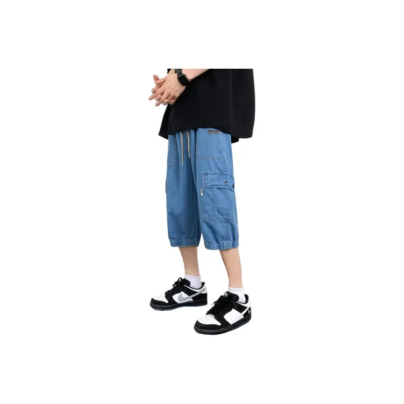 Double Dealer Denim Shorts Unisex-5