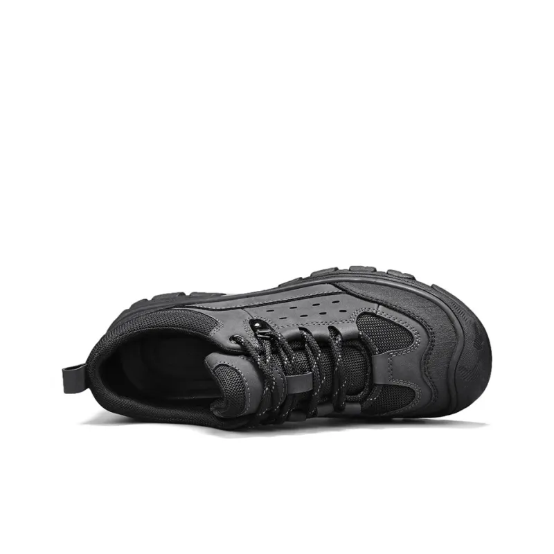 TELENT Shock Absorbers With Slip Resistant And Abrasion Resistant Properties Low Top Hiking Shoes Men's-2