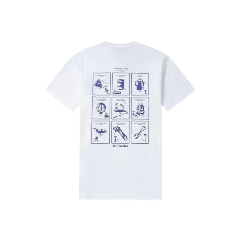 Columbia T Shirts Men White-1