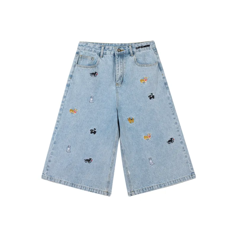 FCMM Denim Shorts Unisex-5