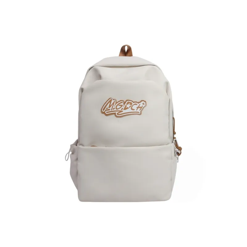BRABOSTON Nylon Backpack Unisex Black/White/Green/Dark Blue/Sky Blue-1