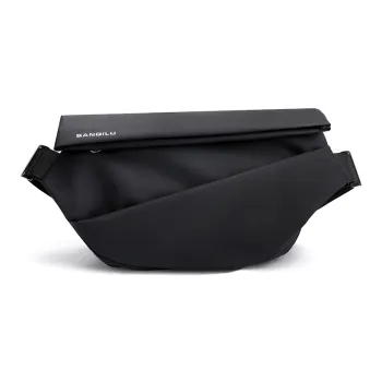 BAODIDAISHU Nylon Multifunction Crossbody Fanny Pack Sling Bag Regular Men's Black/Army Green/Gray