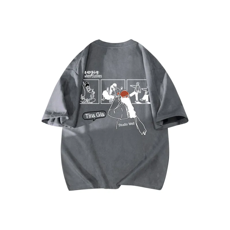 TINA GIA T Shirts Unisex-16