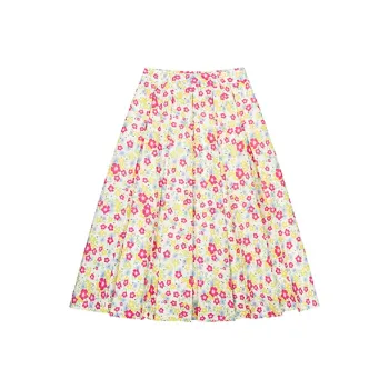1ESS LA MODE Casual Long Skirt Women's