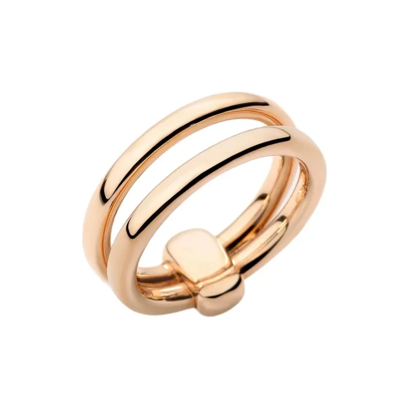 POMELLATO Diamond Rings Unisex Rose Gold-2
