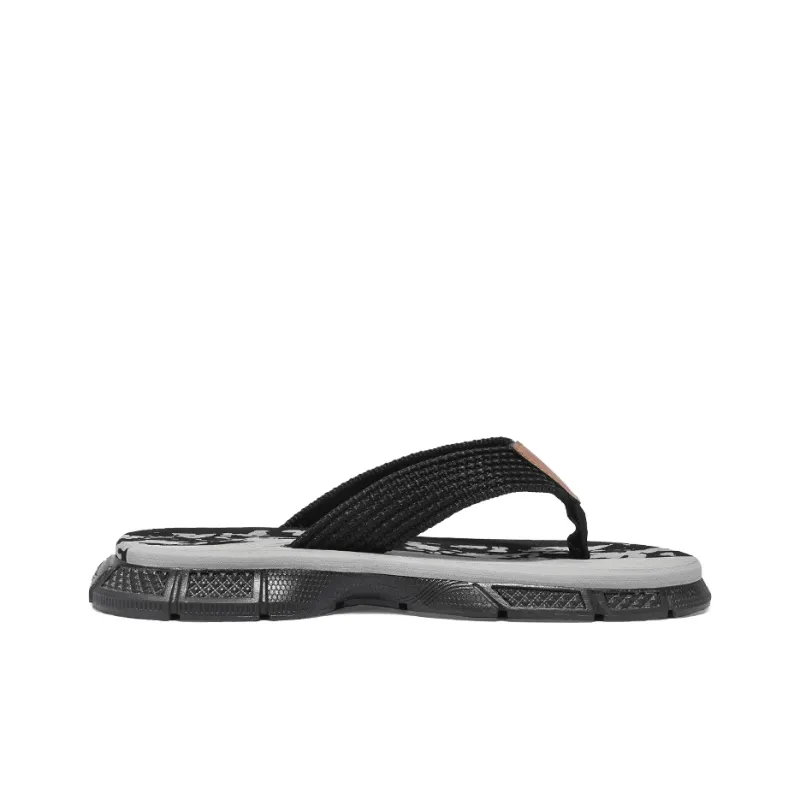 CariteSport EVA Quiet Odor Resistant Abrasion Resistant Slip Resistant Flip Flops Men's-2