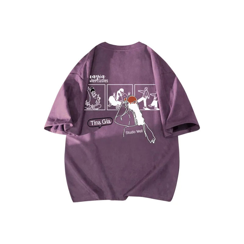 TINA GIA T Shirts Unisex-9