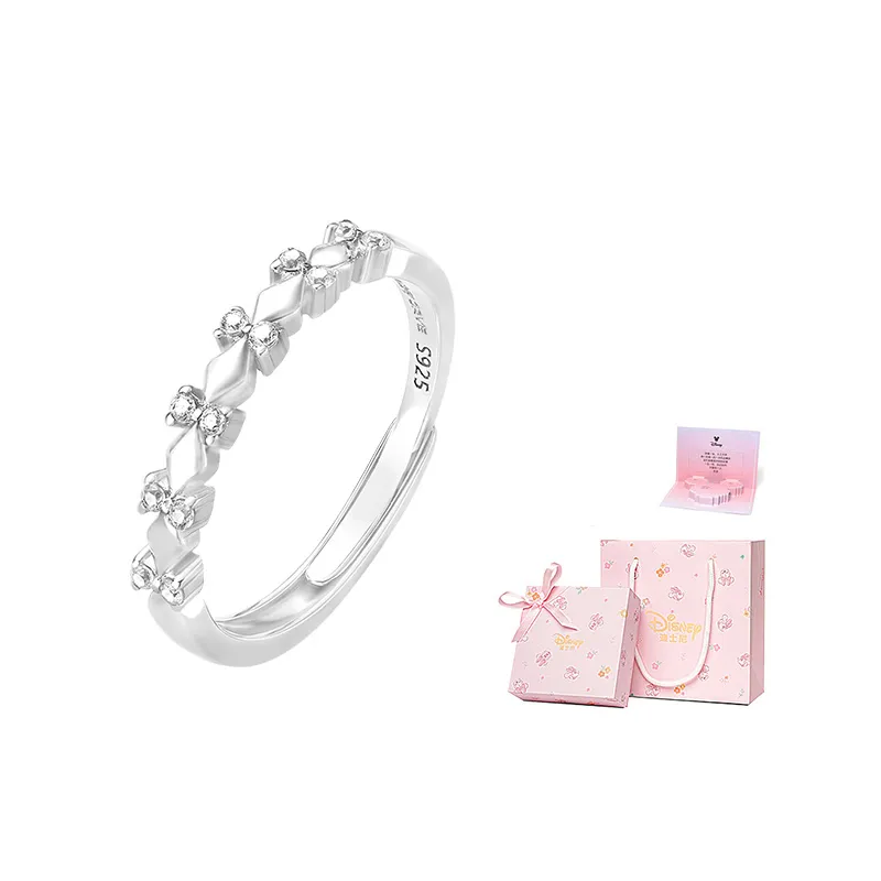 Disney S925 Silver Rings Women's Silver-5