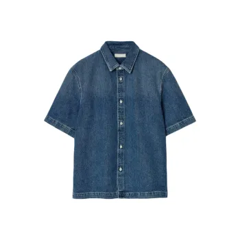 COS Shirts Men Blue