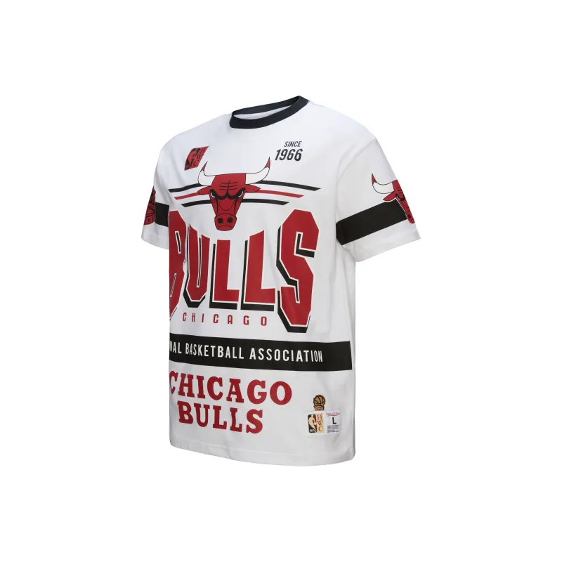 Mitchell & Ness T Shirt Unisex White-3