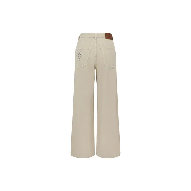 D'zzit Jeans Women's Light Khaki-1