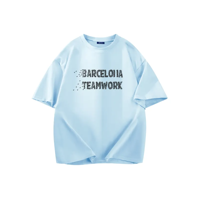 FCB ARCELONA T Shirts Unisex-11