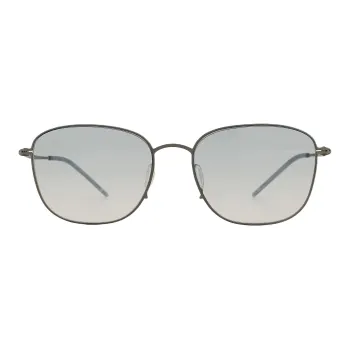 EMPORIO ARMANI Metal Square Sunglasses Men's Black