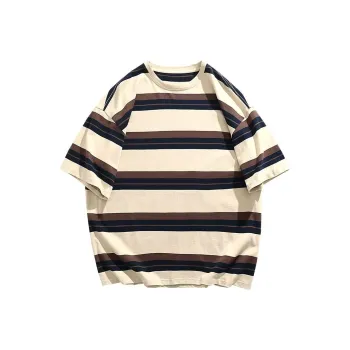 TONYBEAR T Shirts Men Brown