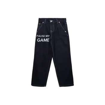 BABUGGE Jeans Unisex White