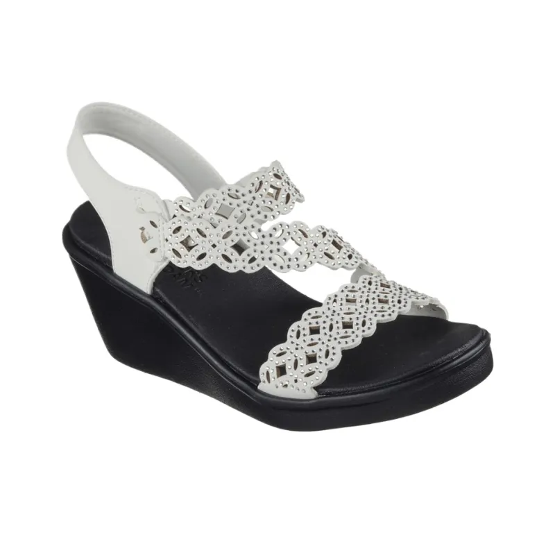 Skechers Rumble On One Strap Sandals Women's White-1