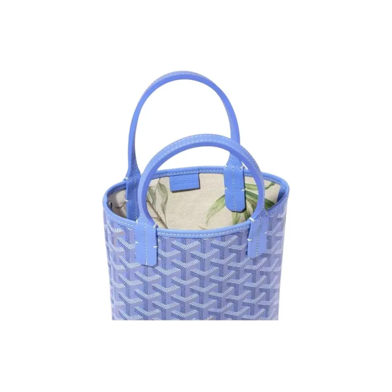 GOYARD Canvas Tote Bag, Shopping Bag, Shoulder Bag, Crossbody Bag, Handbag Trumpets Women's Iris Purple-1