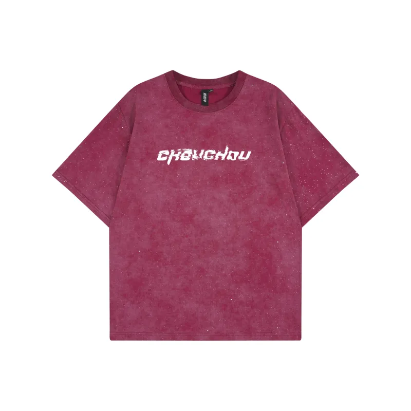 CHOUCHOUS Drop Shoulder Sleeve T Shirt Women's-10