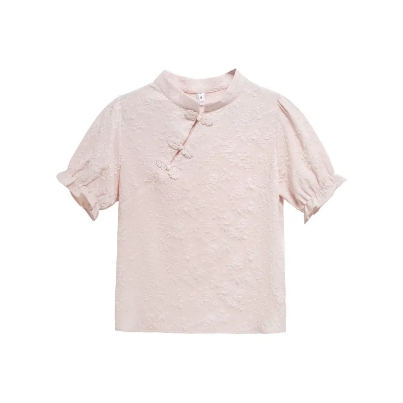 CZMO Puff Sleeve T Shirt Women's-0
