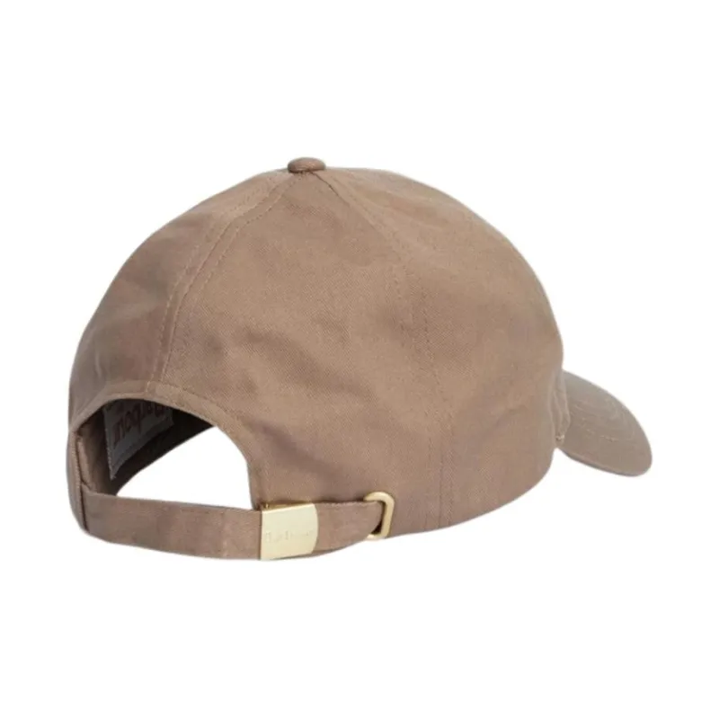 BARBOUR Cotton Baseball Caps Women's Coffee-1