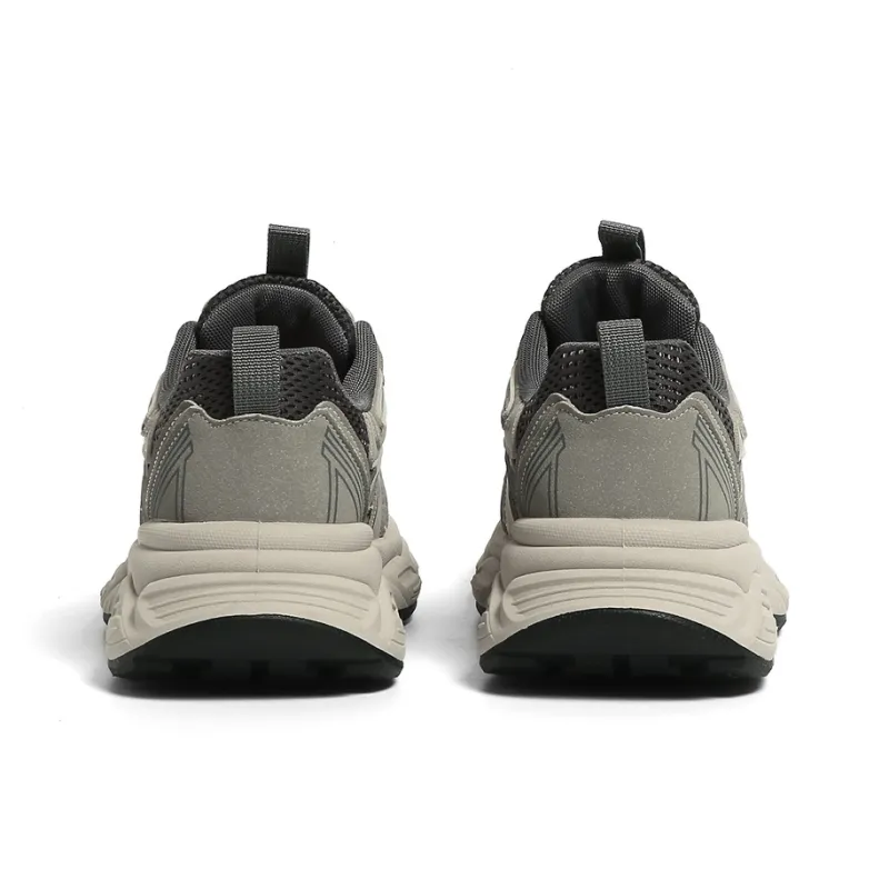 FOREVER 21 Abrasion Resistant Slip Resistant Low Top Chunky Sneakers Women's Gray-4